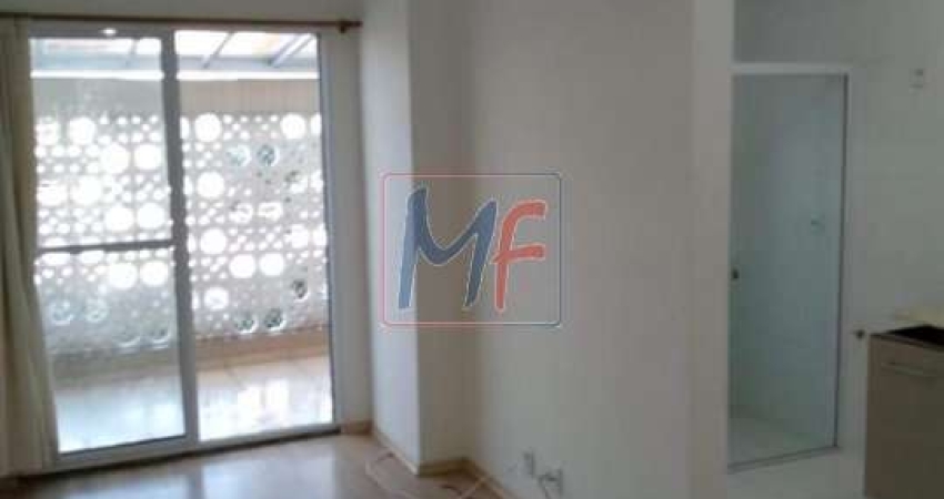 REF: 15.599 - Lindo apto no JD. do Lado, com 56 m² a.u., ,  2 quartos, sala, cozinha,  área externa de 8m², área de serviço, 1 vaga fixa e Lazer.