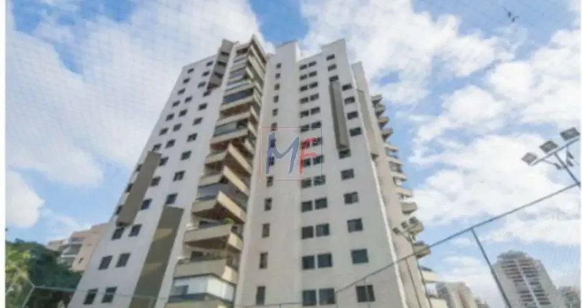 REF: 15.670 - Lindo apartamento no Jd. Marajoara , 180 m²a.u.,  4 quartos (2 suítes) sala, cozinha, banheiro, despensa, lareira, 4 vagas. Lazer.