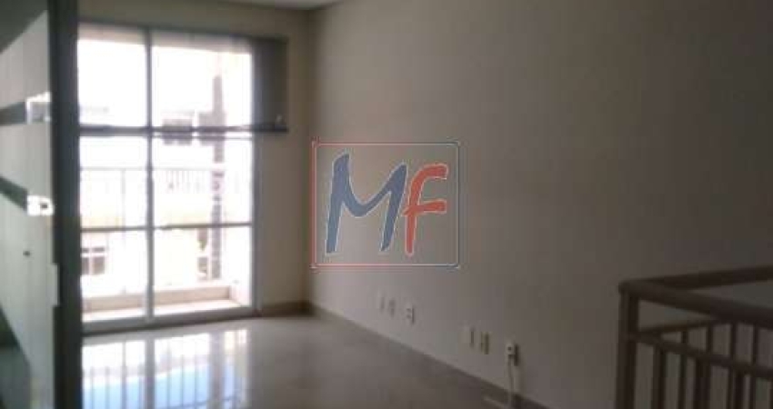 REF: 15.856 - Excelente sala comercial na Vila Hamburguesa, móveis planejados, sacada, com 2 vagas, 85 m² de área útil. Estuda propostas.