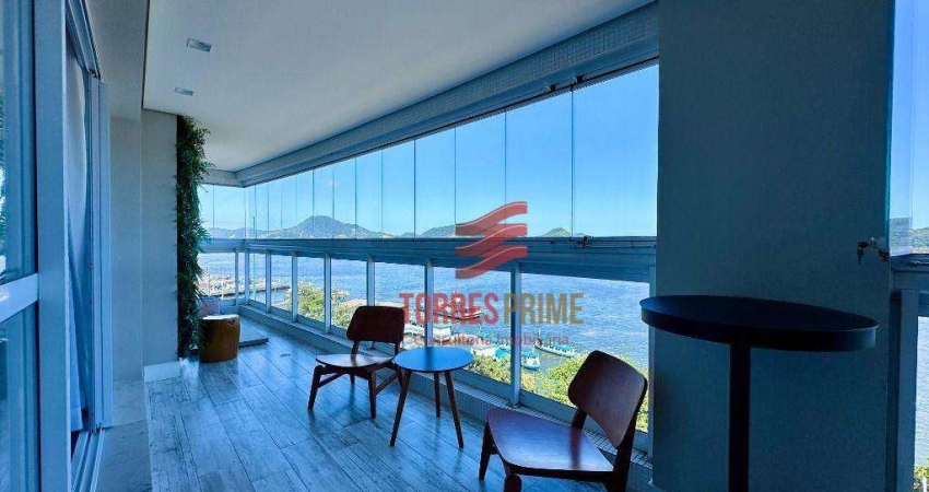 Apartamento com 4 dormitórios à venda, 189 m² por R$ 2.700.000,00 - Ponta da Praia - Santos/SP