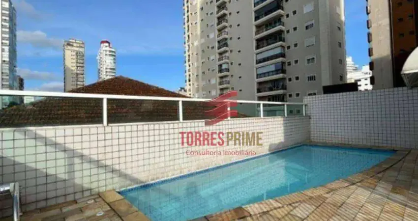 Apartamento Garden com 3 dormitórios, 77 m² - venda por R$ 1.550.000,00 ou aluguel por R$ 20.000,00/mês - Gonzaga - Santos/SP