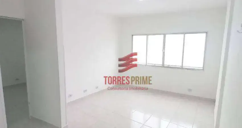 Apartamento com 1 dormitório à venda, 46 m² por R$ 250.000,00 - Centro - São Vicente/SP