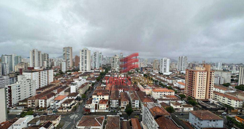 Apartamento à venda, 52 m² por R$ 895.000,00 - Embaré - Santos/SP
