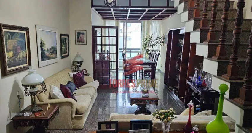 Cobertura com 3 dormitórios à venda, 290 m² por R$ 2.600.000,00 - Aparecida - Santos/SP