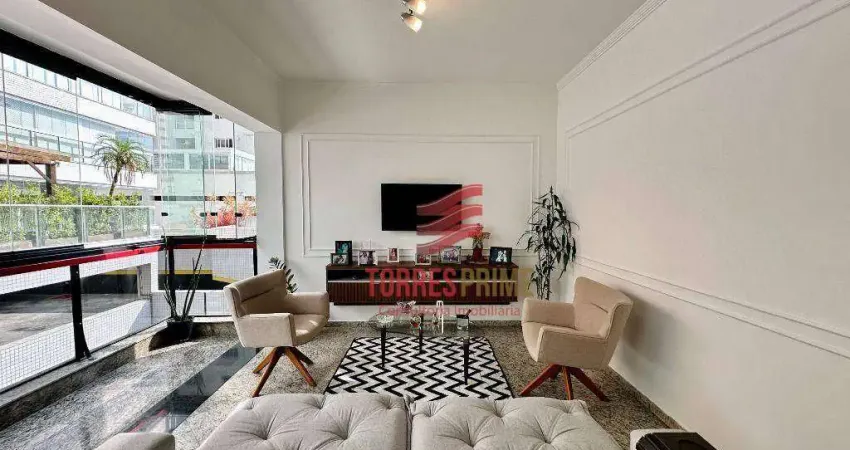 Apartamento com 2 dormitórios à venda, 140 m² por R$ 1.170.000,00 - Embaré - Santos/SP