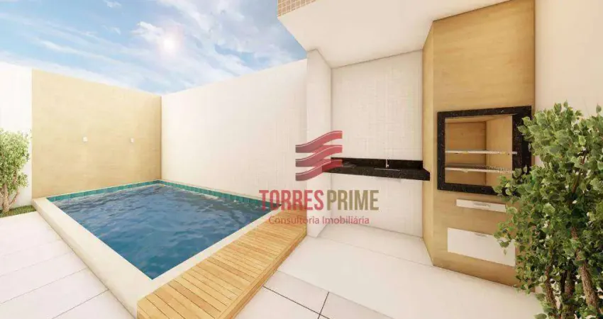 Casa com 3 dormitórios à venda, Piscina, por R$ 1.490.000 - Embaré - Santos/SP