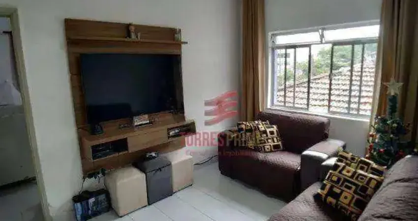 Apartamento com 1 dormitório à venda, 48 m² por R$ 195.000,00 - José Menino - Santos/SP