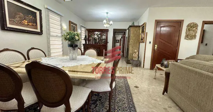 Apartamento com 3 dormitórios à venda, 257 m² por R$ 2.100.000,00 - Boqueirão - Santos/SP