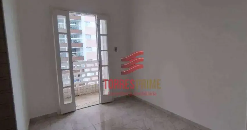 Apartamento com 1 dormitório à venda, 40 m² por r$ 300.000,00 - embaré - santos/sp
