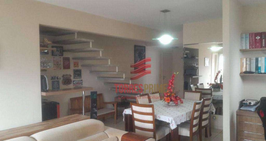 Apartamento com 3 dormitórios à venda, 120 m² por R$ 992.000,00 - Boqueirão - Santos/SP