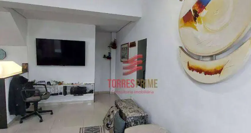 Village com 2 dormitórios à venda, 105 m² por r$ 485.000,00 - macuco - santos/sp