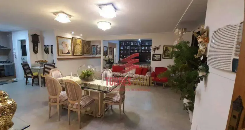 Apartamento com 3 dormitórios à venda, 127 m² por R$ 1.280.000,00 - Embaré - Santos/SP