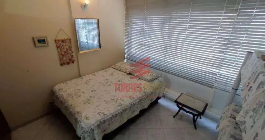 Apartamento com 1 dormitório à venda, 50 m² por r$ 380.000,00 - boqueirão - santos/sp