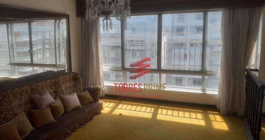 Apartamento com 3 dormitórios à venda, 260 m² por R$ 900.000,00 - Gonzaga - Santos/SP