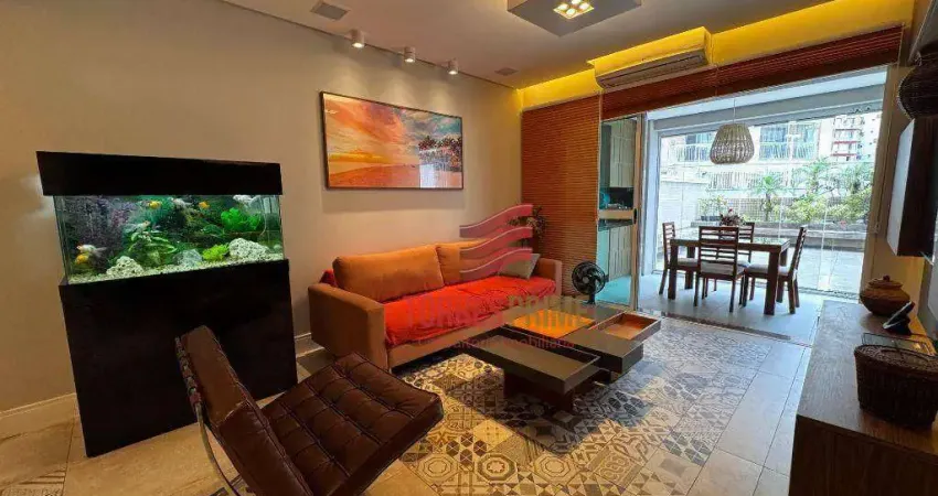 Apartamento com 2 dormitórios à venda, 256 m² por R$ 1.490.000,00 - Gonzaga - Santos/SP