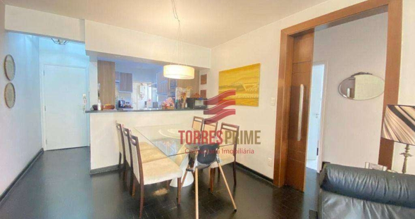 Apartamento com 2 dormitórios à venda, 96 m² por R$ 790.000,00 - Boqueirão - Santos/SP