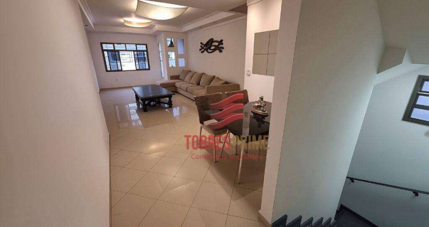 Casa com 4 dormitórios à venda, 185 m² por R$ 1.300.000,00 - Aparecida - Santos/SP