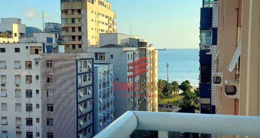 Apartamento com 2 dormitórios à venda, 82 m² por R$ 1.050.000,00 - Aparecida - Santos/SP