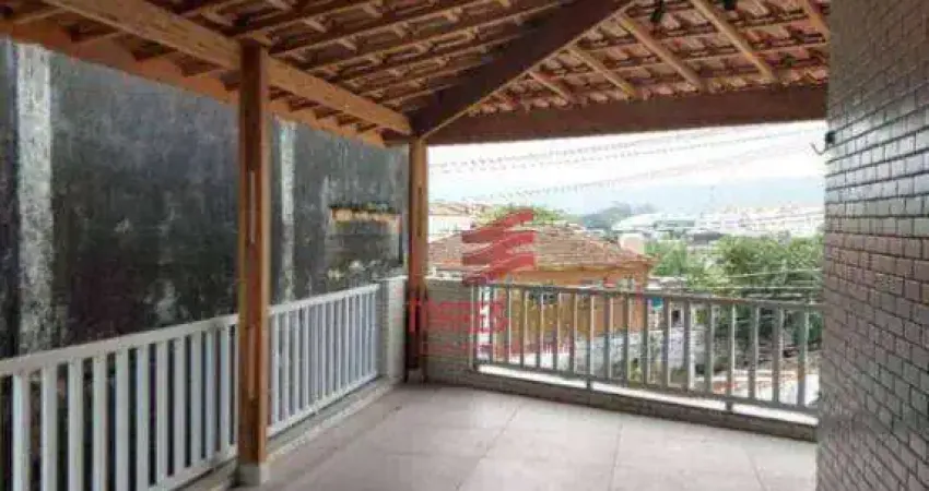 Sobrado com 2 dormitórios à venda, 126 m² por R$ 450.000,00 - Parque São Vicente - São Vicente/SP