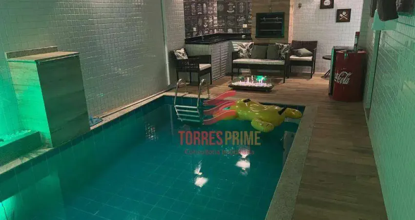 Casa com 3 dormitórios à venda, 157 m² por R$ 2.440.000,00 - Ponta da Praia - Santos/SP