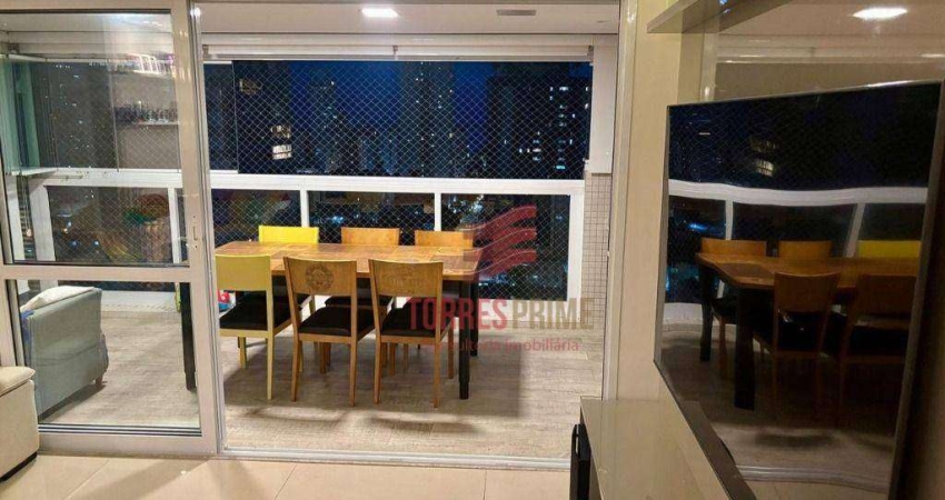 Apartamento com 3 dormitórios à venda, 131 m² por R$ 1.980.000,00 - Embaré - Santos/SP