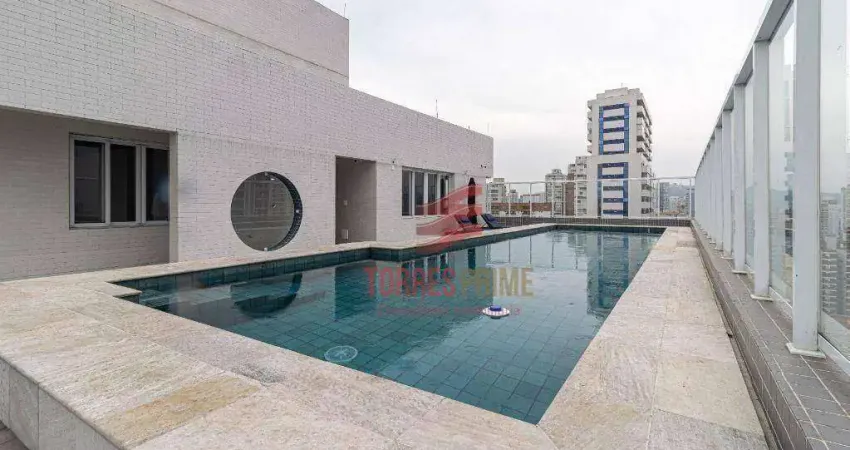 Apartamento com 1 dormitório à venda, 53 m² por r$ 720.000,00 - boqueirão - santos/sp