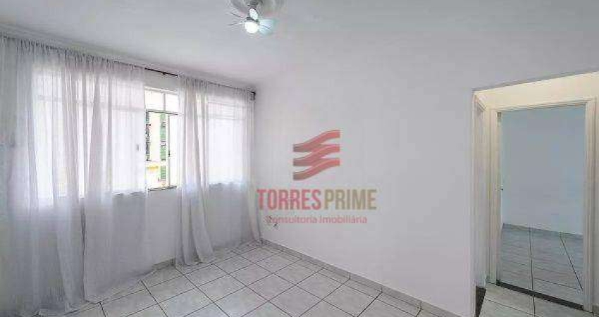 Apartamento para alugar, 98 m² por R$ 3.200,02/mês - Boqueirão - Santos/SP