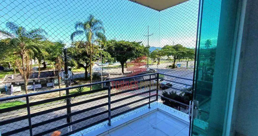 Apartamento para alugar, 89 m² por R$ 4.500,00/mês - Embaré - Santos/SP