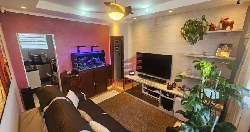Apartamento com 2 dormitórios à venda, 70 m² por R$ 425.000,00 - José Menino - Santos/SP