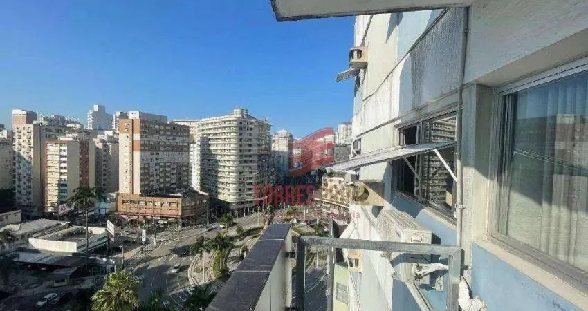 Apartamento com 2 dormitórios à venda, 131 m² por R$ 720.000,00 - Gonzaga - Santos/SP