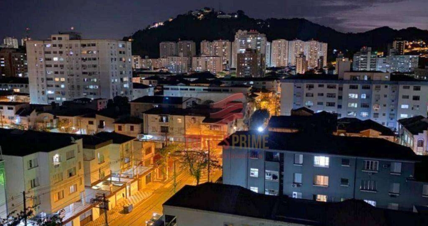 Cobertura com 3 dormitórios à venda, 242 m² por R$ 1.280.000,00 - Campo Grande - Santos/SP