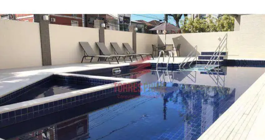 Apartamento com 2 dormitórios à venda, 128 m² por R$ 1.600.000,00 - Embaré - Santos/SP