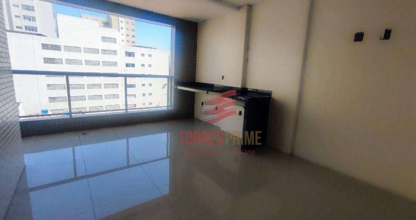 Apartamento com 2 dormitórios à venda, 128 m² por R$ 1.650.000,00 - Embaré - Santos/SP