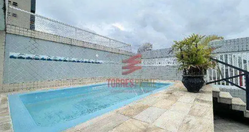 Cobertura com 2 dormitórios à venda, 271 m² por R$ 1.630.000,00 - Gonzaga - Santos/SP