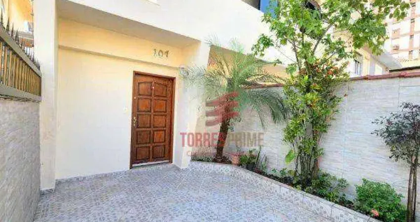 Casa com 3 dormitórios à venda, 100 m² por R$ 800.000,00 - Ponta da Praia - Santos/SP