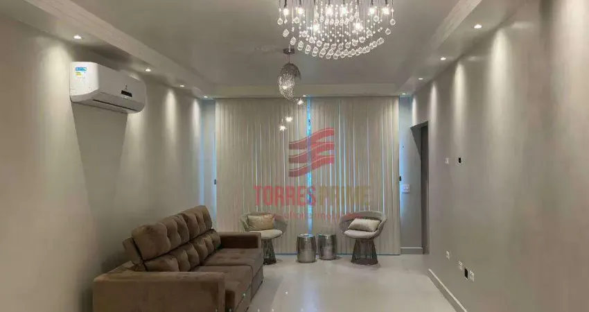Apartamento com 2 dormitórios à venda, 92 m² por R$ 860.000,00 - Pompéia - Santos/SP
