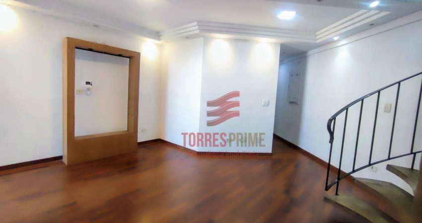 Cobertura com 3 dormitórios, 147 m² - venda por R$ 750.000,00 ou aluguel por R$ 6.188,00/mês - Vila Matias - Santos/SP