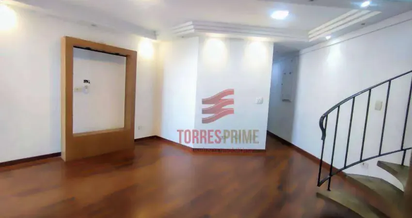 Cobertura com 3 dormitórios, 147 m² - venda por R$ 750.000,00 ou aluguel por R$ 6.188,00/mês - Vila Matias - Santos/SP