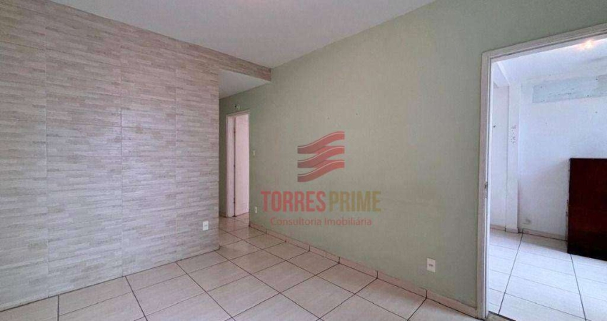 Apartamento com 1 dormitório para alugar, 60 m² por R$ 3.000,02/mês - José Menino - Santos/SP