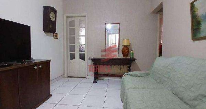 Apartamento com 2 dormitórios à venda, 60 m² por R$ 310.000,00 - Boqueirão - Santos/SP