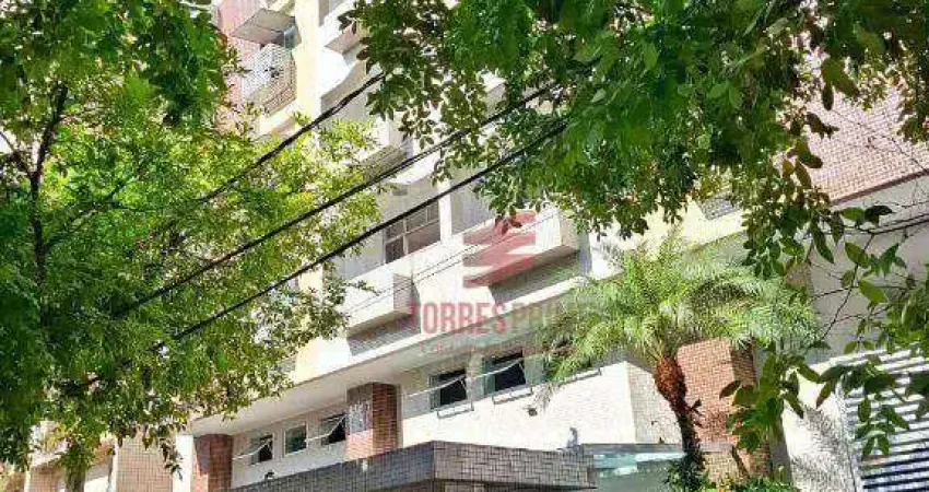 Apartamento com 2 dormitórios para alugar, 112 m² por R$ 4.250,02/mês - Embaré - Santos/SP