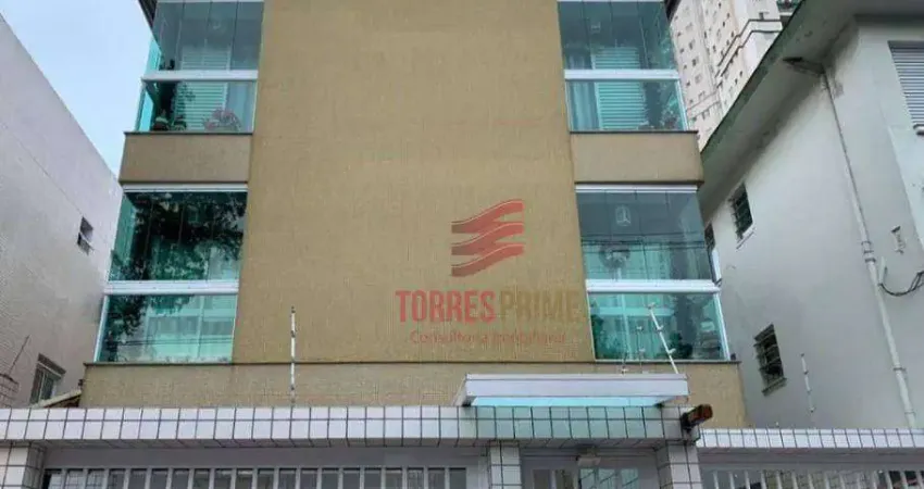 Village com 3 dormitórios à venda, 186 m² por R$ 1.100.000,00 - Gonzaga - Santos/SP