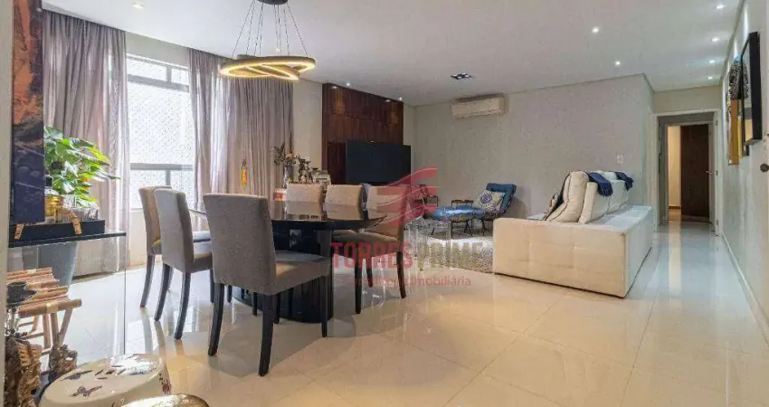 Apartamento com 2 dormitórios sendo 2 suítes à venda, 153 m² por r$ 850.000 - ponta da praia - santos/sp