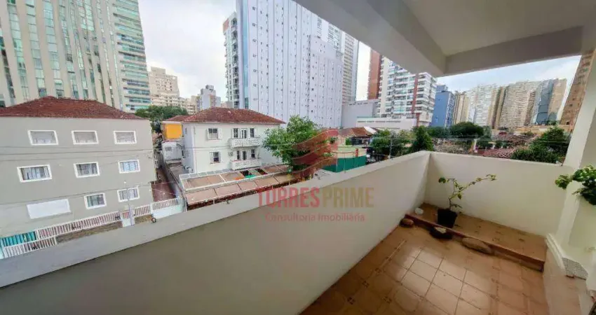Apartamento com 3 dormitórios à venda, 80 m² por r$ 539.000,00 - gonzaga - santos/sp