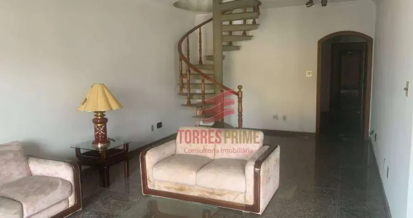 Cobertura com 3 dormitórios à venda, 495 m² por r$ 5.520.000,00 - gonzaga - santos/sp