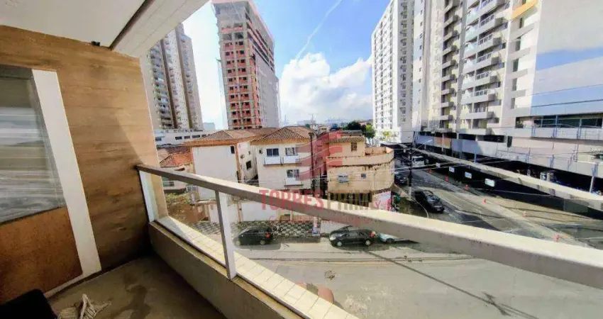 Apartamento com 2 dormitórios à venda, 65 m² por r$ 605.000,00 - macuco - santos/sp