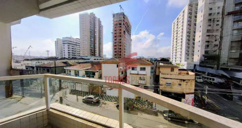 Apartamento novo com 2 dormitórios à venda, 65 m² por r$ 605.000 - macuco - santos/sp