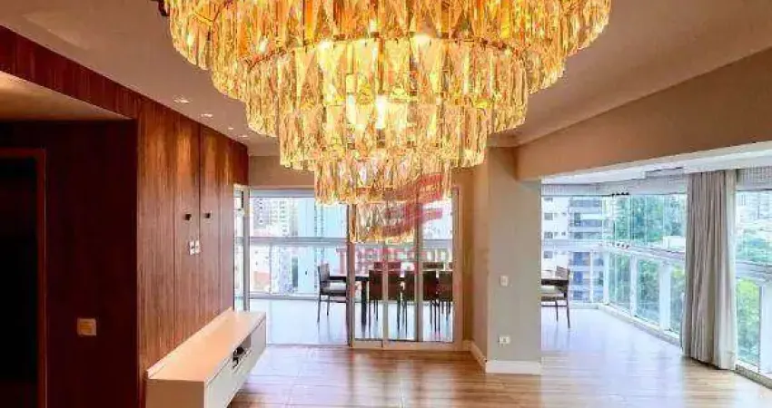 Apartamento com 5 dormitórios sendo 3 suítes venda, 245 m² por r$ 3.800.000 - aparecida - santos/sp