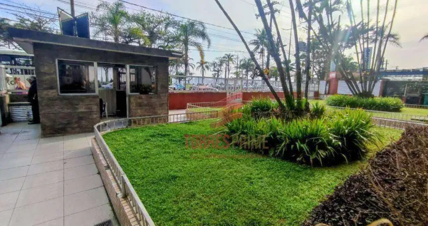 Apartamento à venda, 40 m² por r$ 320.000,00 - embaré - santos/sp