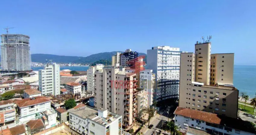 Apartamento com 3 dormitórios à venda, 95 m² por r$ 1.200.000,00 - ponta da praia - santos/sp